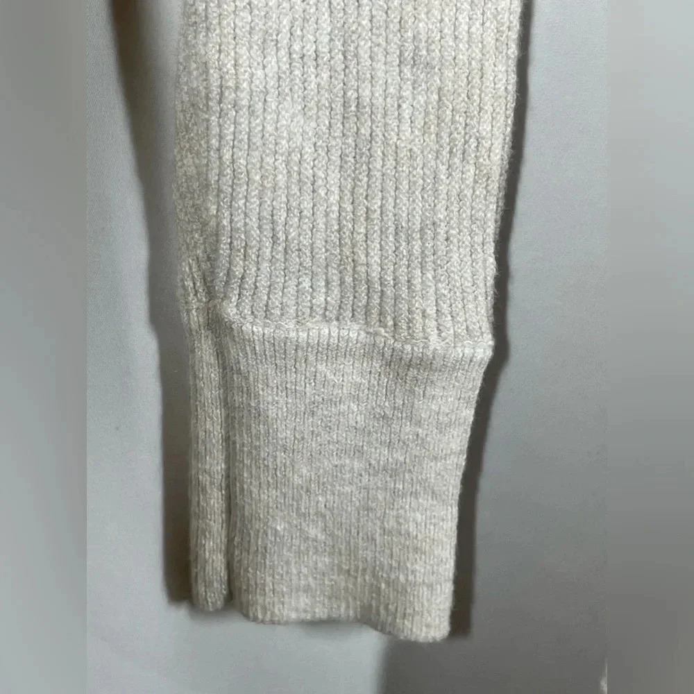 Loft Ribbed Turtle Neck Pullover Sweater - Picture 5 of 6